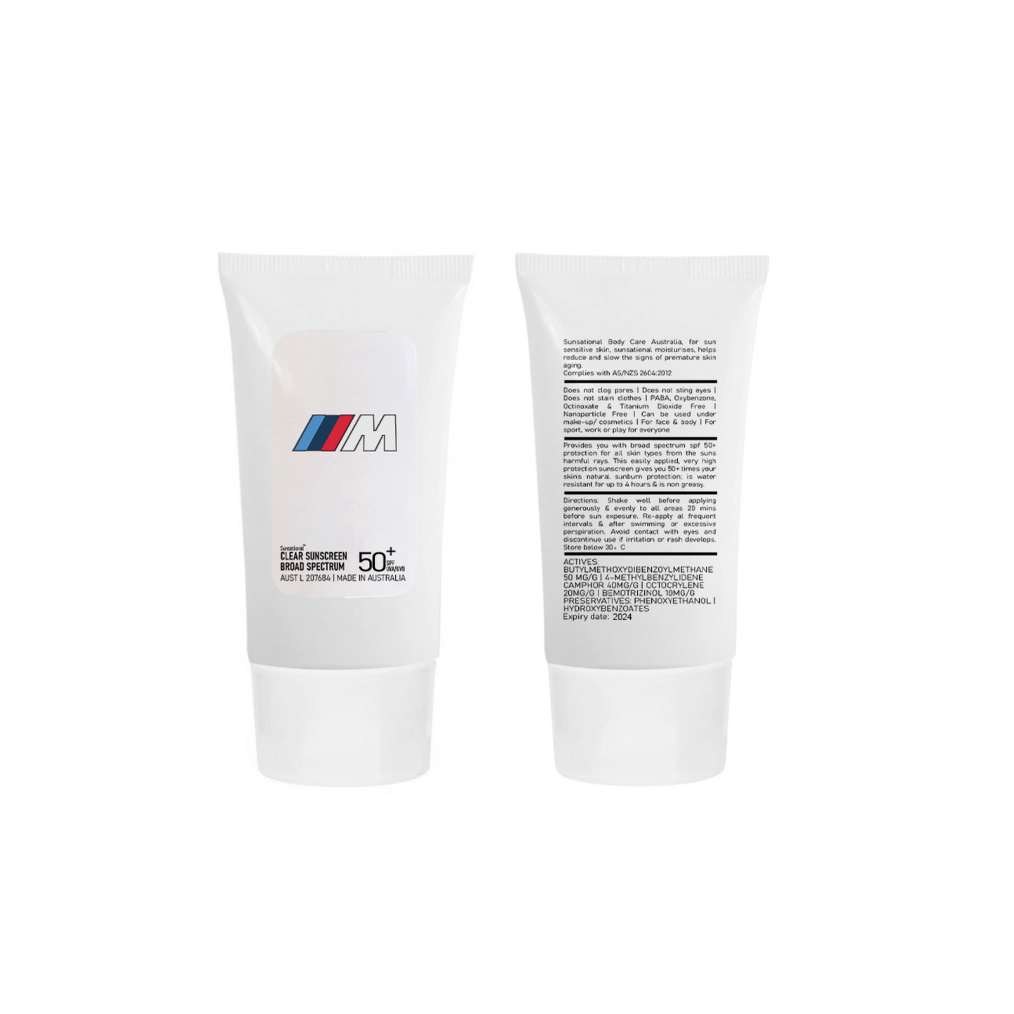 SPF50 Sunscreen Tube - 30ml
