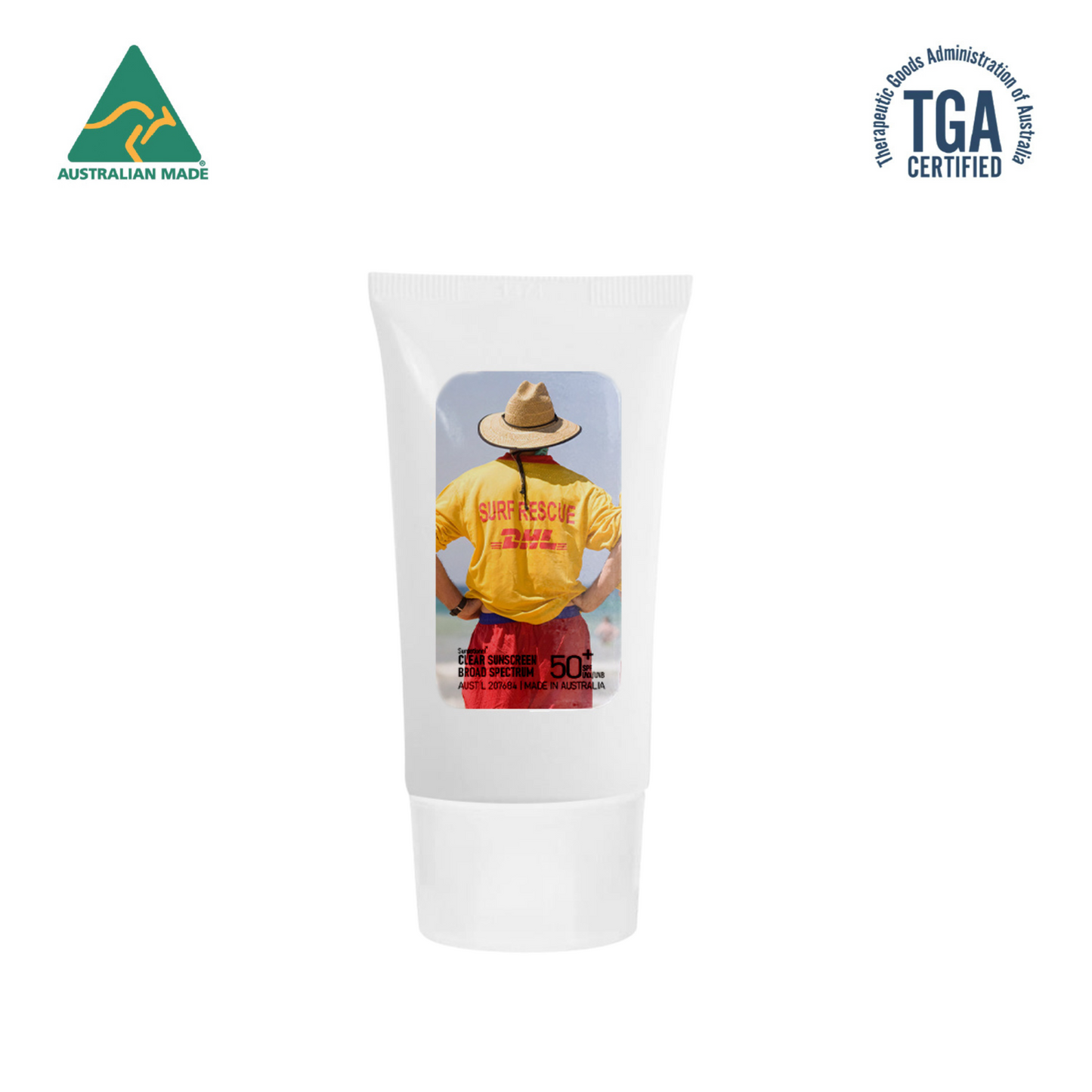 SPF50 Sunscreen Tube - 50ml