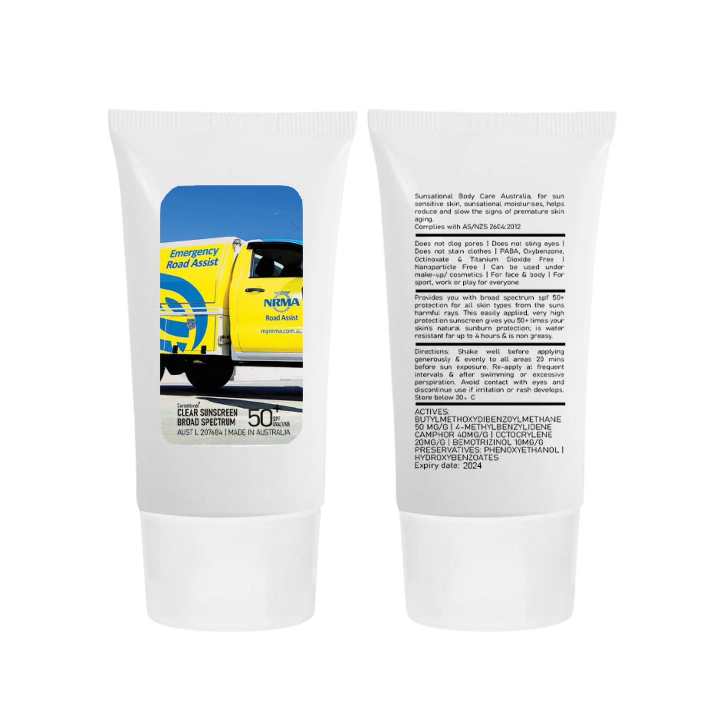 SPF50 Sunscreen Tube - 100ml