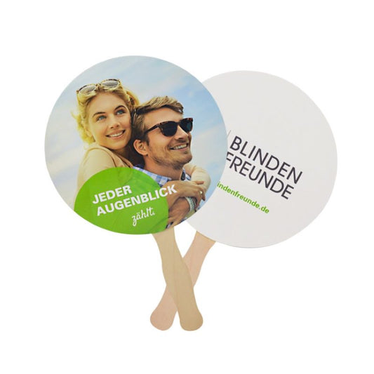 Cardboard Wooden Fans