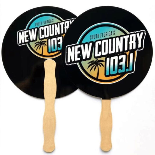 Cardboard Wooden Fans