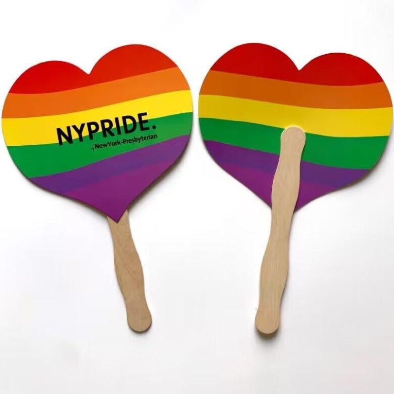 Cardboard Wooden Fans