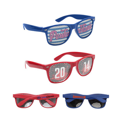 Pinhole Sticker Party Glasses
