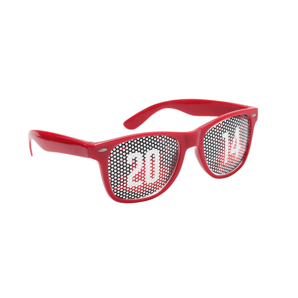 Pinhole Sticker Party Glasses