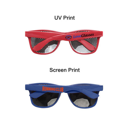 Pinhole Sticker Party Glasses