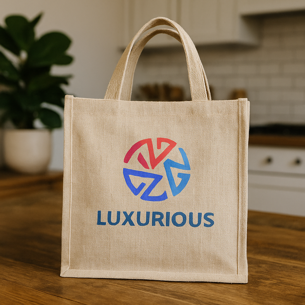 Jabali Jute Tote Bag