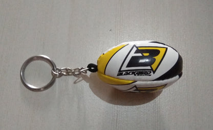 Rugby Ball Keyring