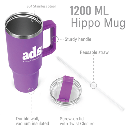 The Hippo 1.2L Mug