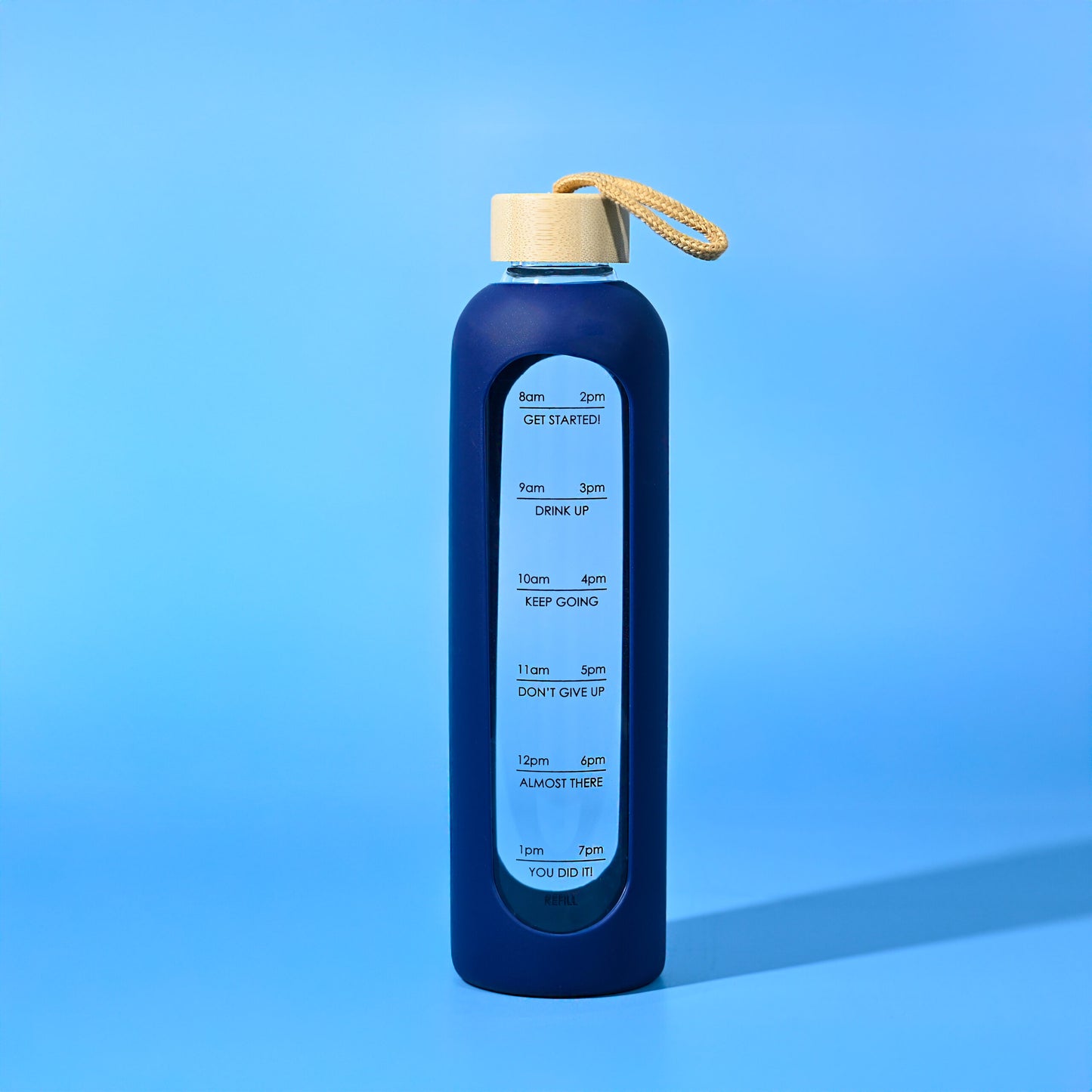 Arlo 1L Glass Water Bottle