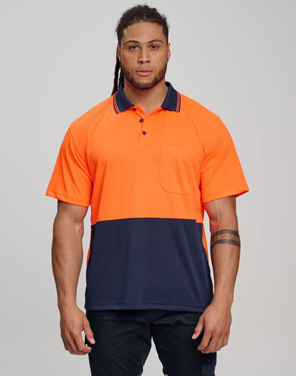 HI Visibility Short Sleeve TrueDry Micro-mesh Safety Polo