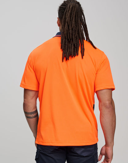 High Visibility CoolDry Short Sleeve Polo