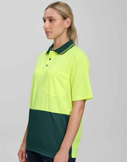 HI Visibility Short Sleeve TrueDry Micro-mesh Safety Polo