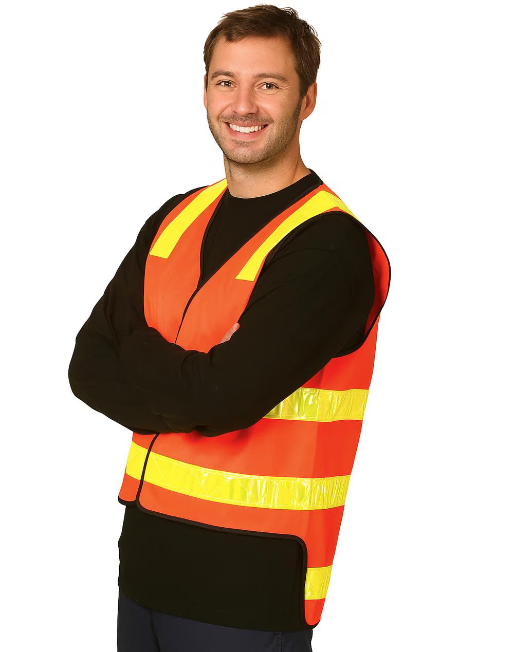VIC Road Style Safety Vest