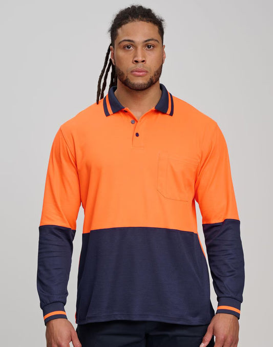 TrueDry Long Sleeve Safety Polo