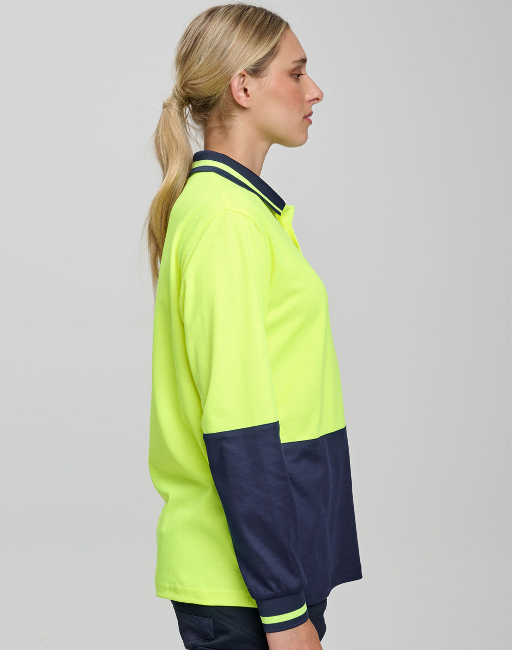 TrueDry Long Sleeve Safety Polo