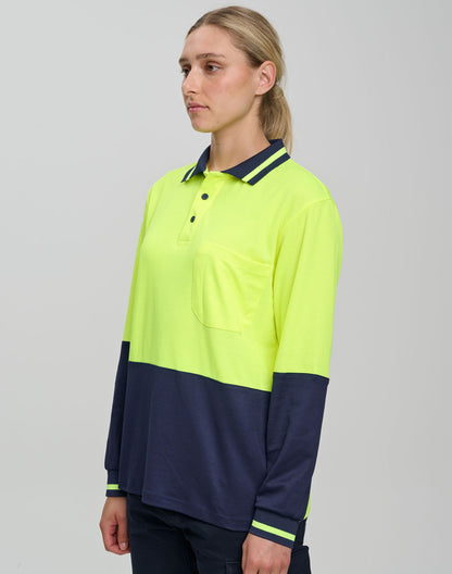 TrueDry Long Sleeve Safety Polo