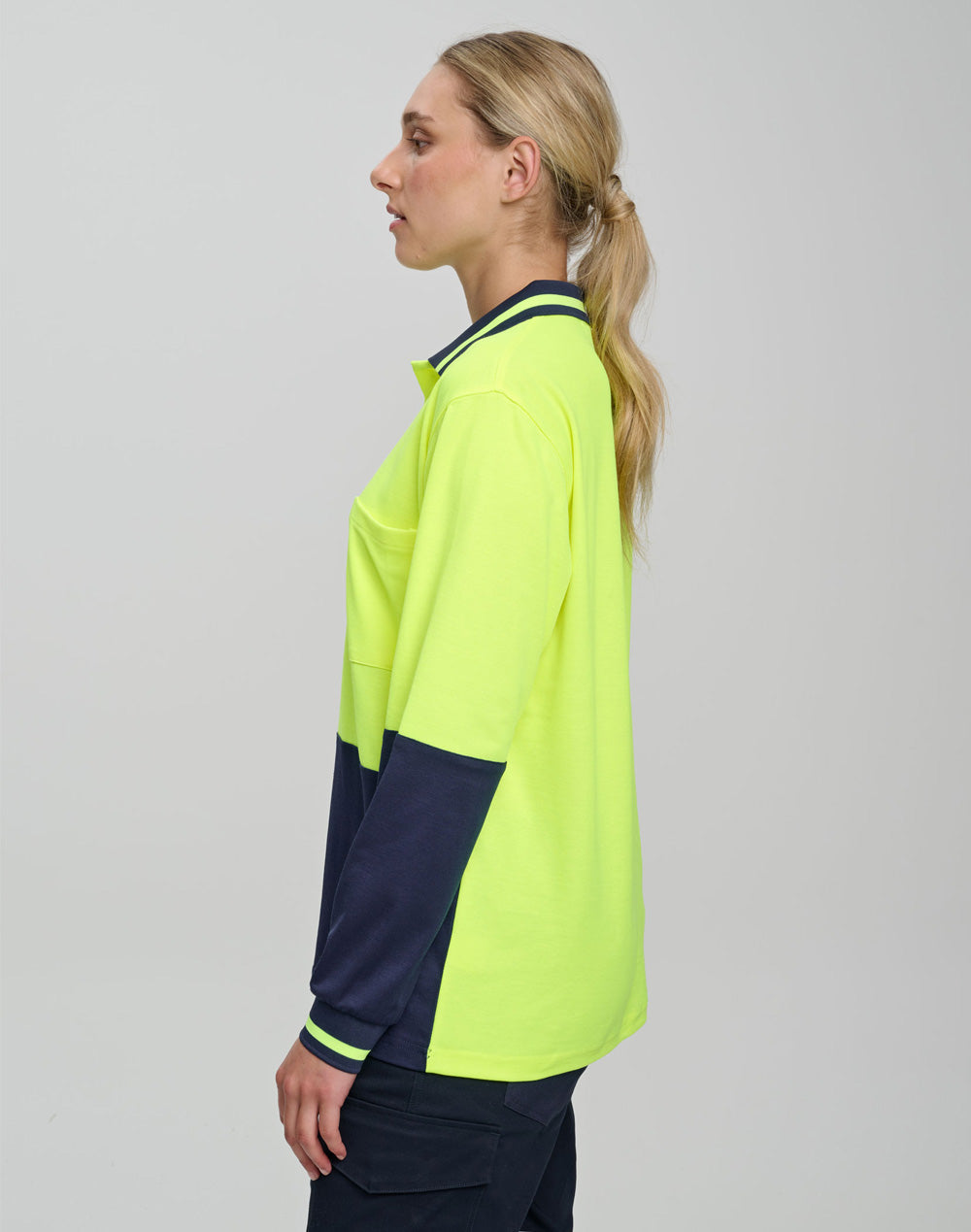 TrueDry Long Sleeve Safety Polo