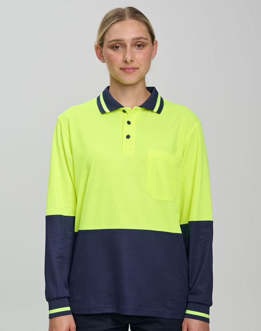 TrueDry Long Sleeve Safety Polo