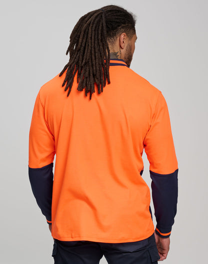 TrueDry Long Sleeve Safety Polo