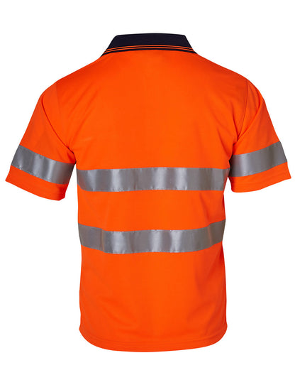 High Visibility Short Sleeve Polo with 3M Tapes