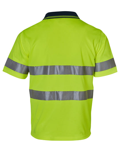 High Visibility Short Sleeve Polo with 3M Tapes