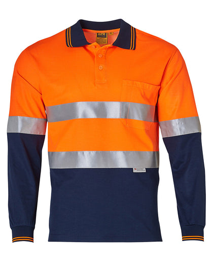 Men’s TrueDry® Safety Long Sleeves Polo with 3M Reflective Tape