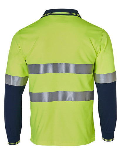 Men’s TrueDry® Safety Long Sleeves Polo with 3M Reflective Tape
