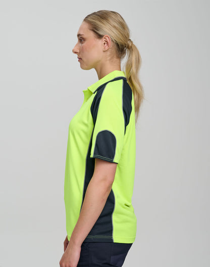 Associate CoolDry Hi-Vis Mini Waffle Safety Polo