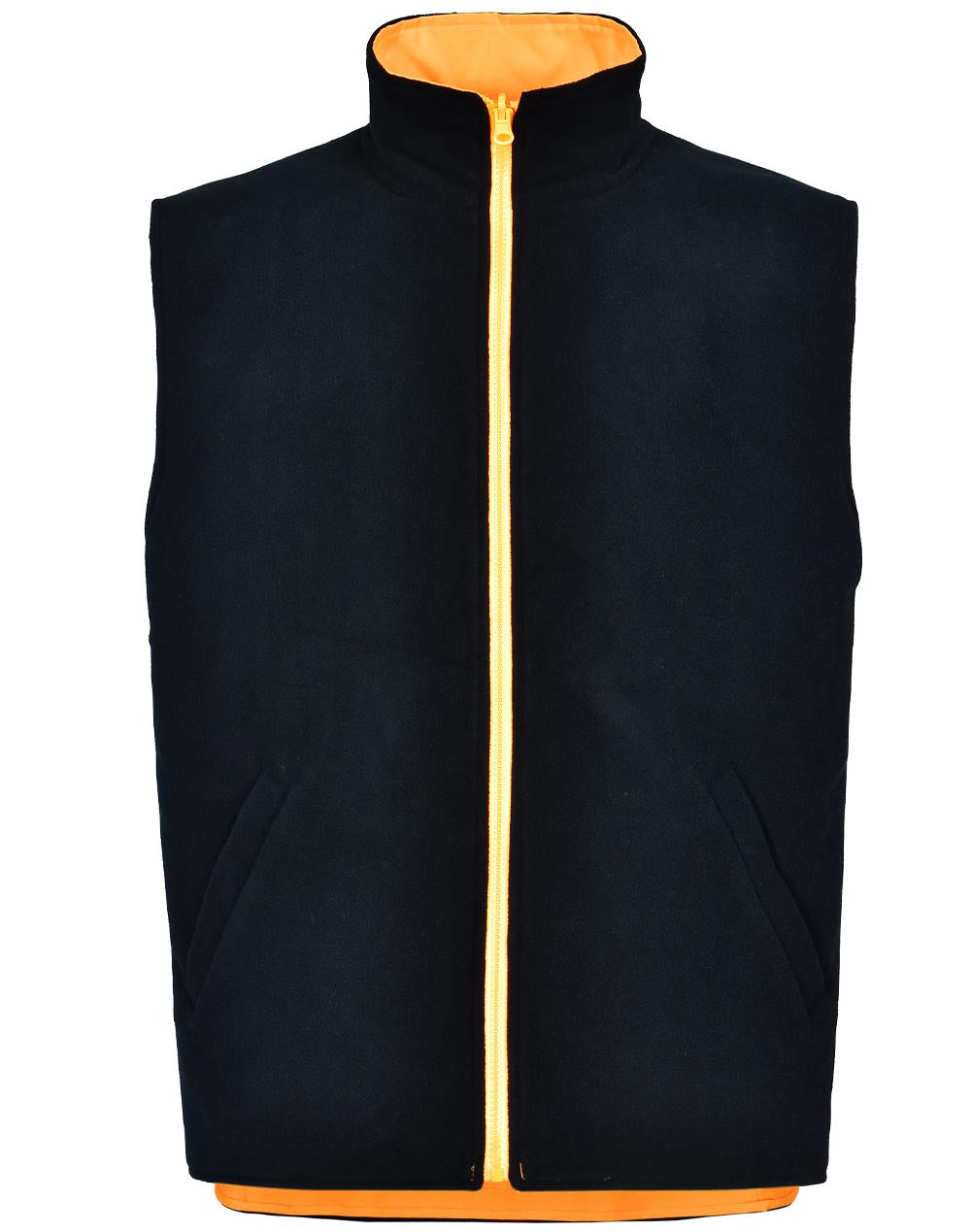 VIC Rail Hi Vis Reversible Safety Vest - Unisex