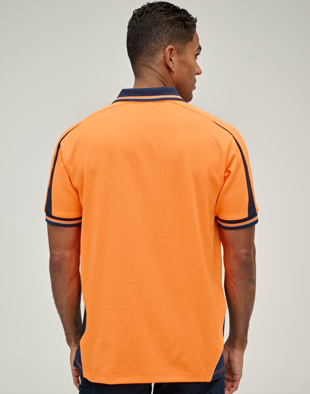 HI-VIS SUSTAINABLE COOL-BREEZE SAFETY POLO