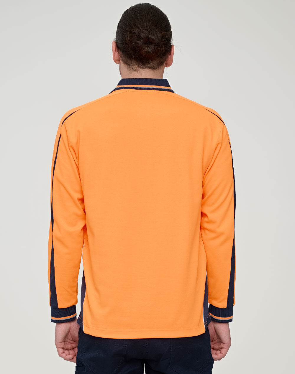 HI-VIS SUSTAINABLE COOL-BREEZE SAFETY LS POLO