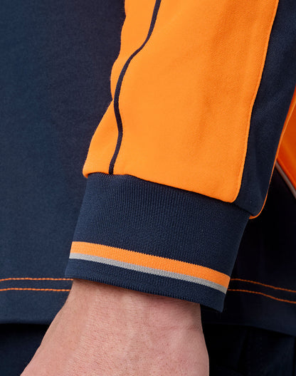 HI-VIS SUSTAINABLE COOL-BREEZE SAFETY LS POLO