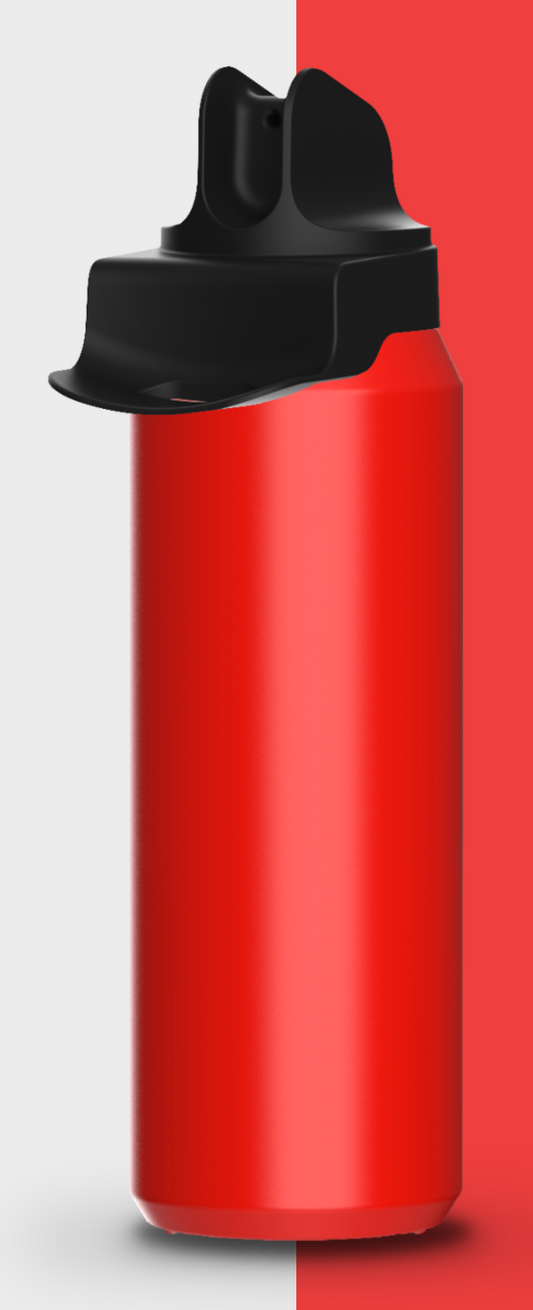 Burst Chin Rest Drink Bottle