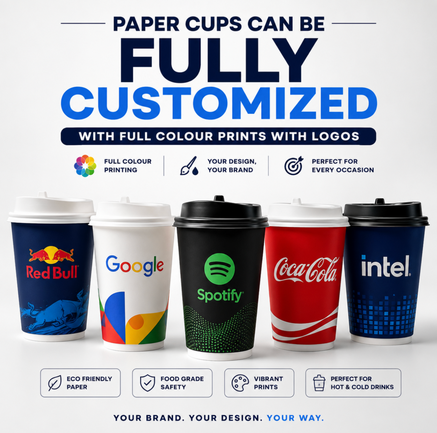 Single Walled Paper Cup - 250ml