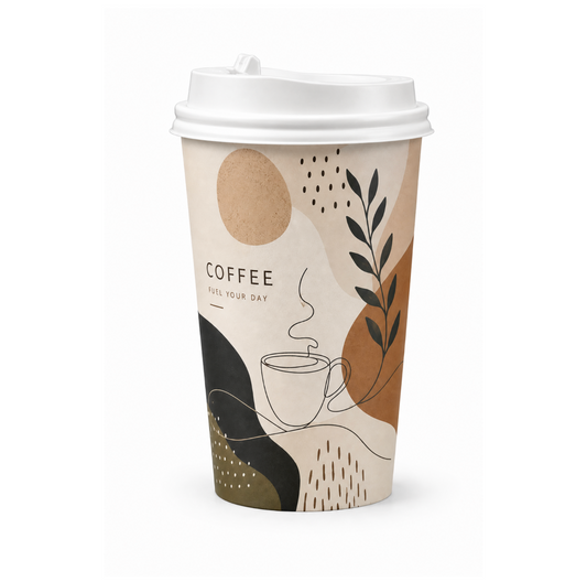 Single Walled Paper Cup - 400ml