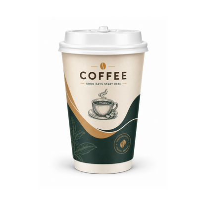 Double Walled Paper Cup - 400ml
