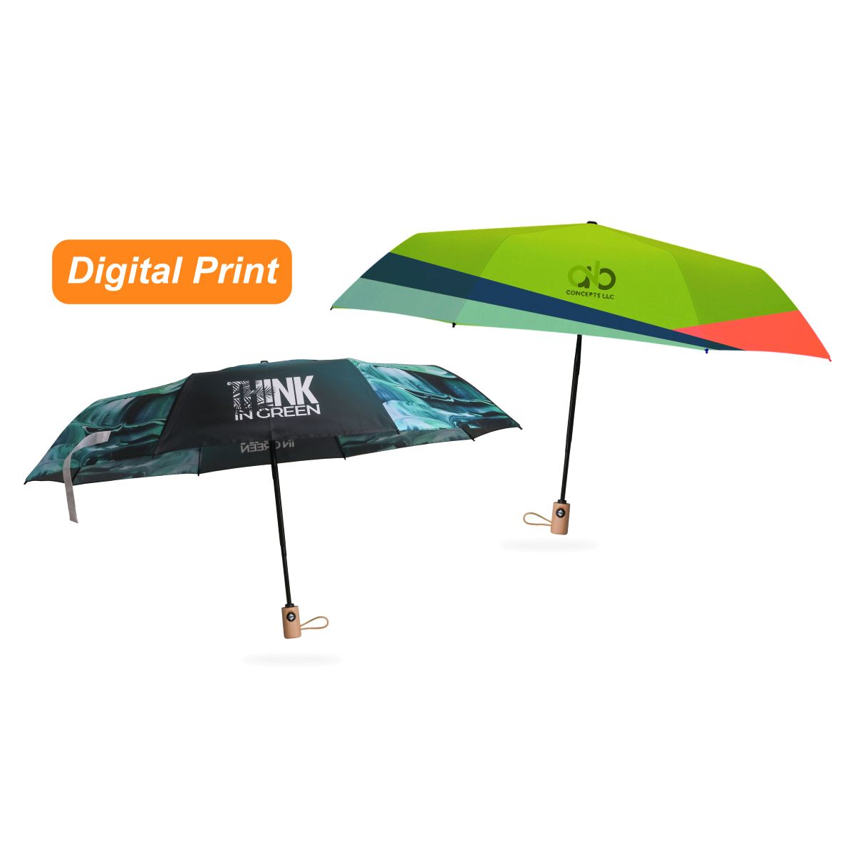 Triple Folding RPET Umbrella 21”