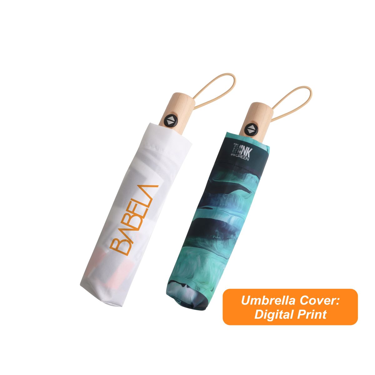 Triple Folding RPET Umbrella 21”
