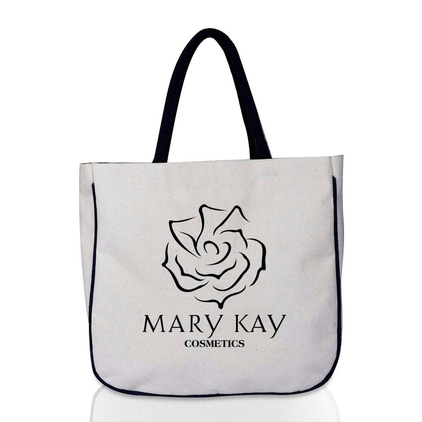 Two Tone Calico Shopper