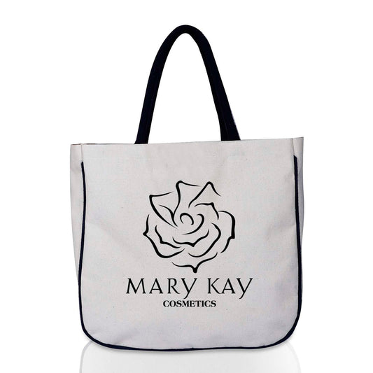 Two Tone Calico Shopper