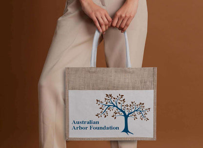 Metro Jute/Canvas Bag