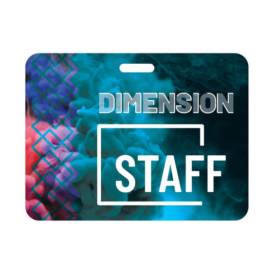 Printed Name Tag - Landscape