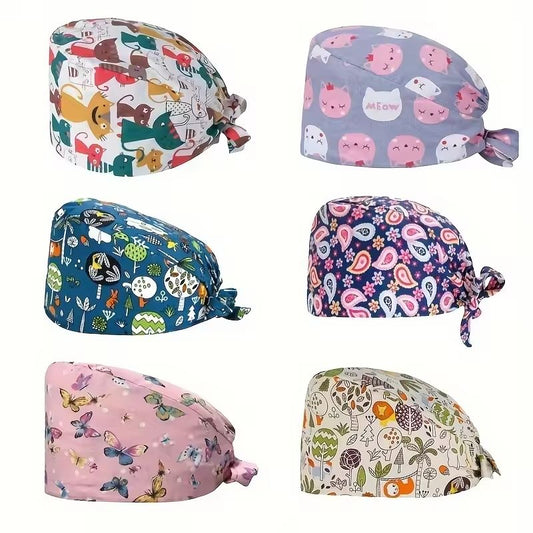 Unisex Reversible Scrub Cap