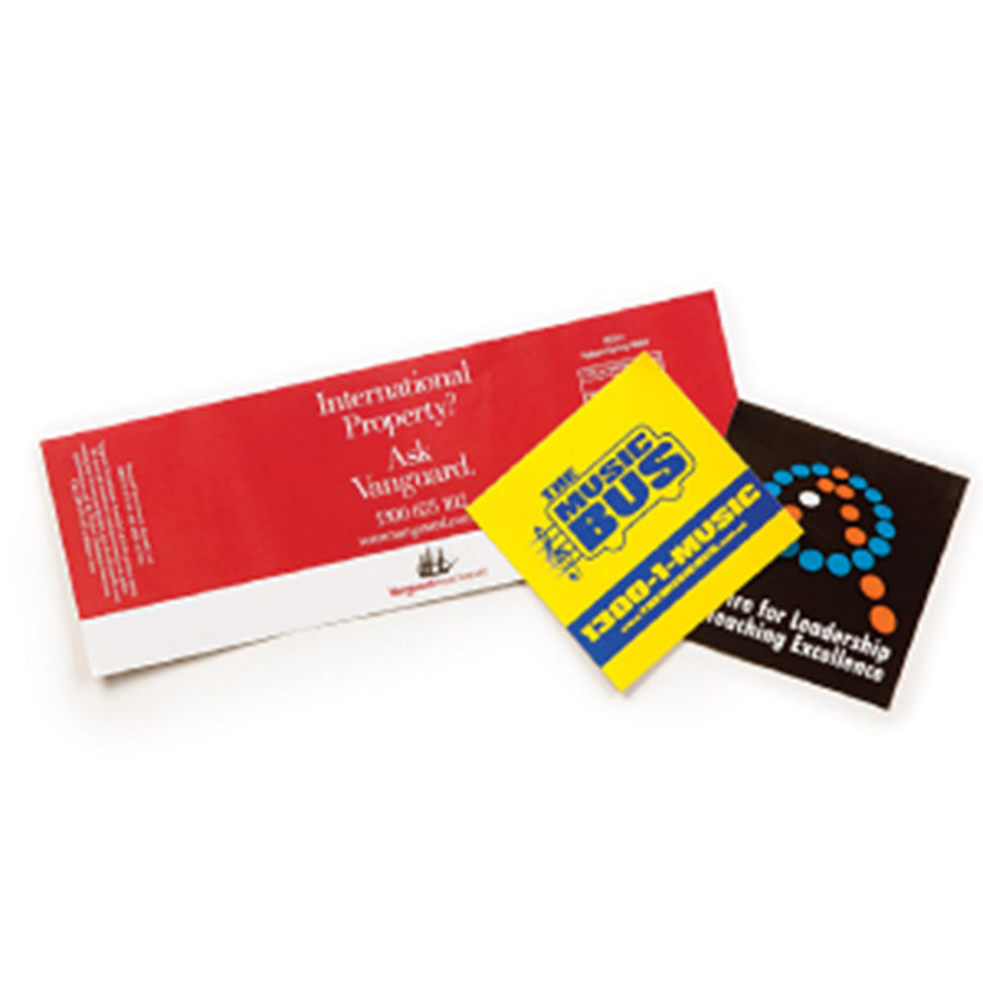 Vinyl Bumper Stickers (75 x 210mm)