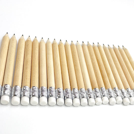 Short Pencil - with Eraser