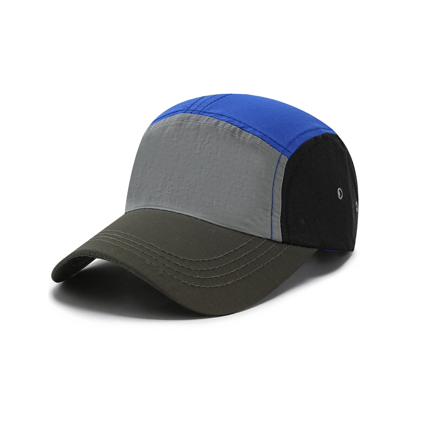 Lightweight 5 Panel Flat Bill Cap