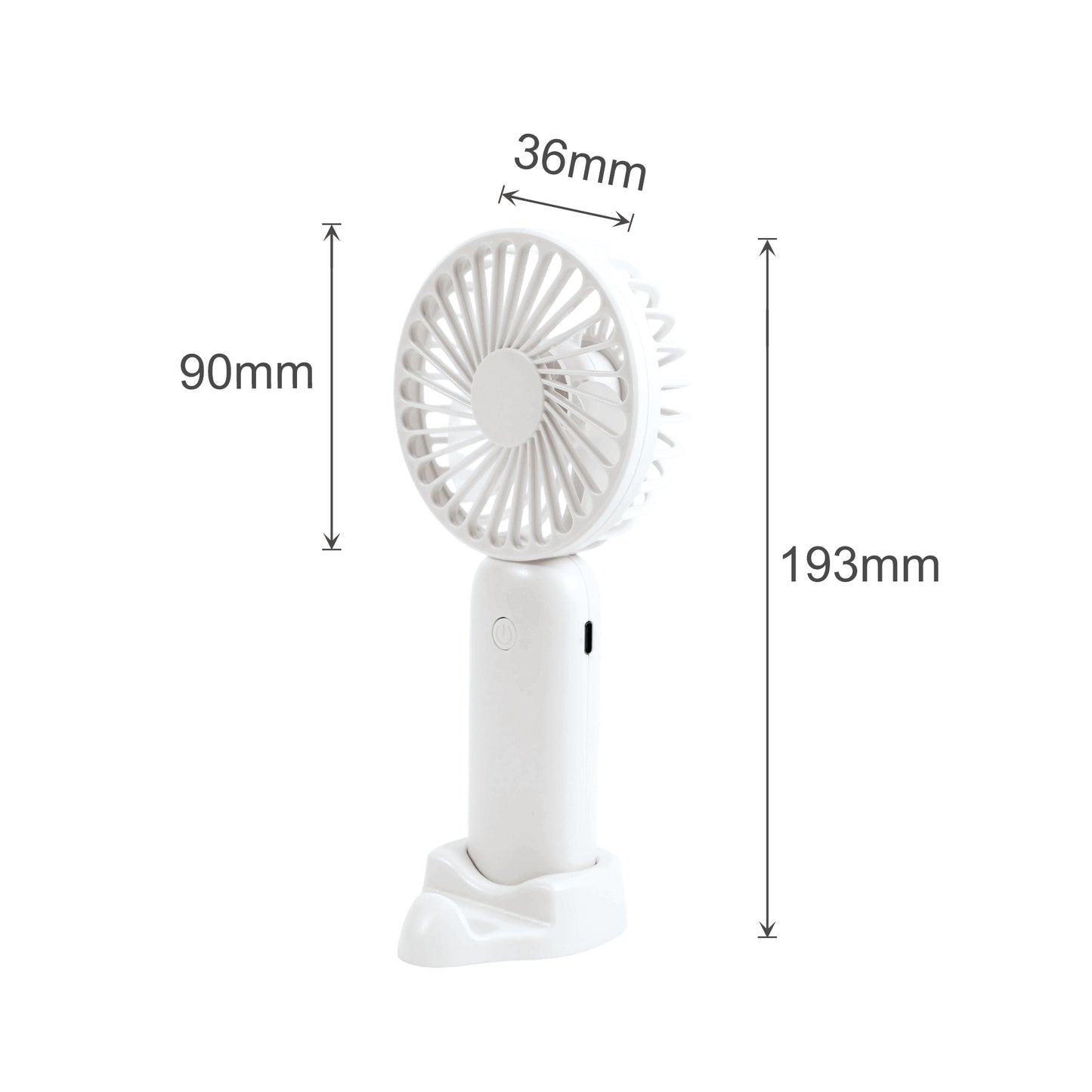 Handheld Fan with Phone Stand