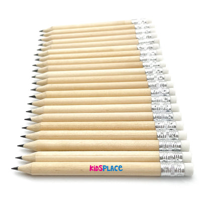 Short Pencil - with Eraser