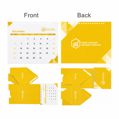 Desk Calendar With Organiser
