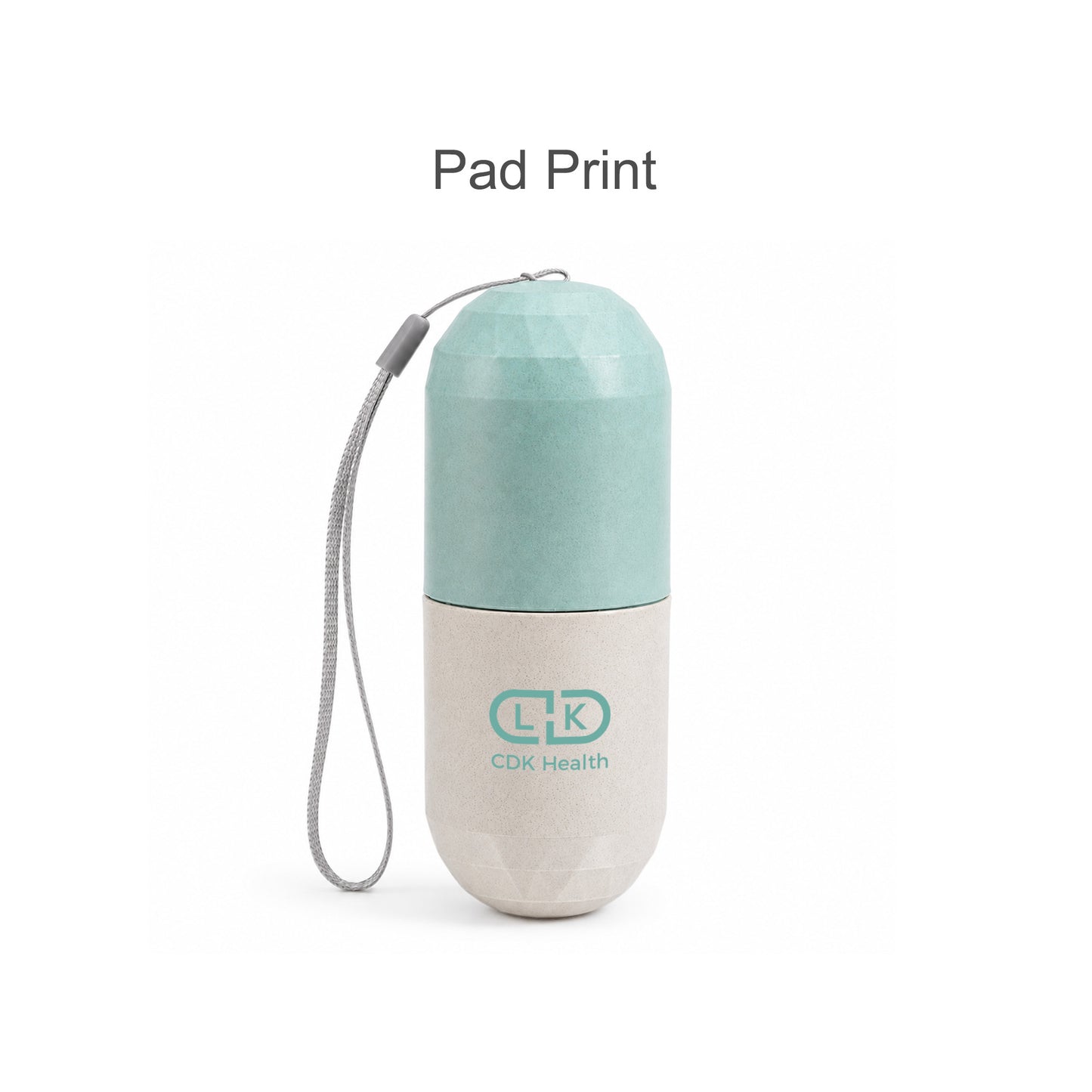 Wheat Straw Capsule Shape Pills Organiser